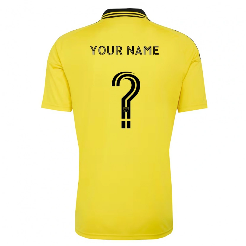 Danxen Herren Ihren Namen #0 Gelb Schwarz Heimtrikot Trikot 2026/27 T-Shirt Schweiz