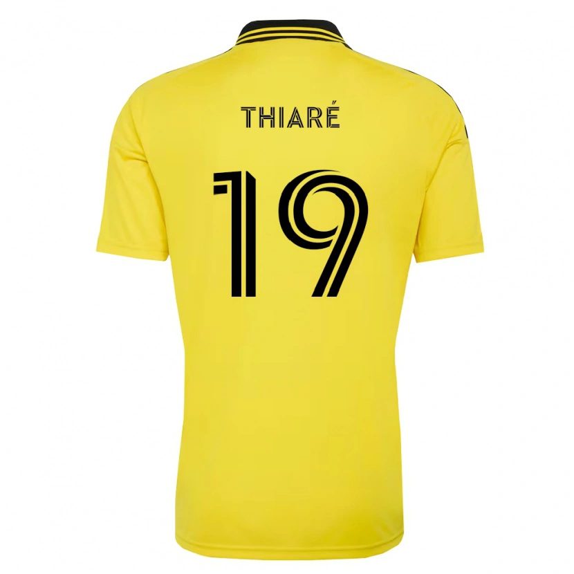 Danxen Herren Jamal Thiaré #19 Gelb Schwarz Heimtrikot Trikot 2026/27 T-Shirt Schweiz