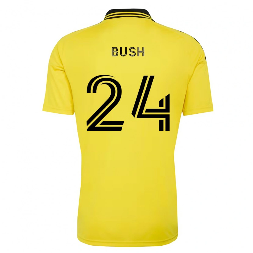 Danxen Herren Evan Bush #24 Gelb Schwarz Heimtrikot Trikot 2026/27 T-Shirt Schweiz