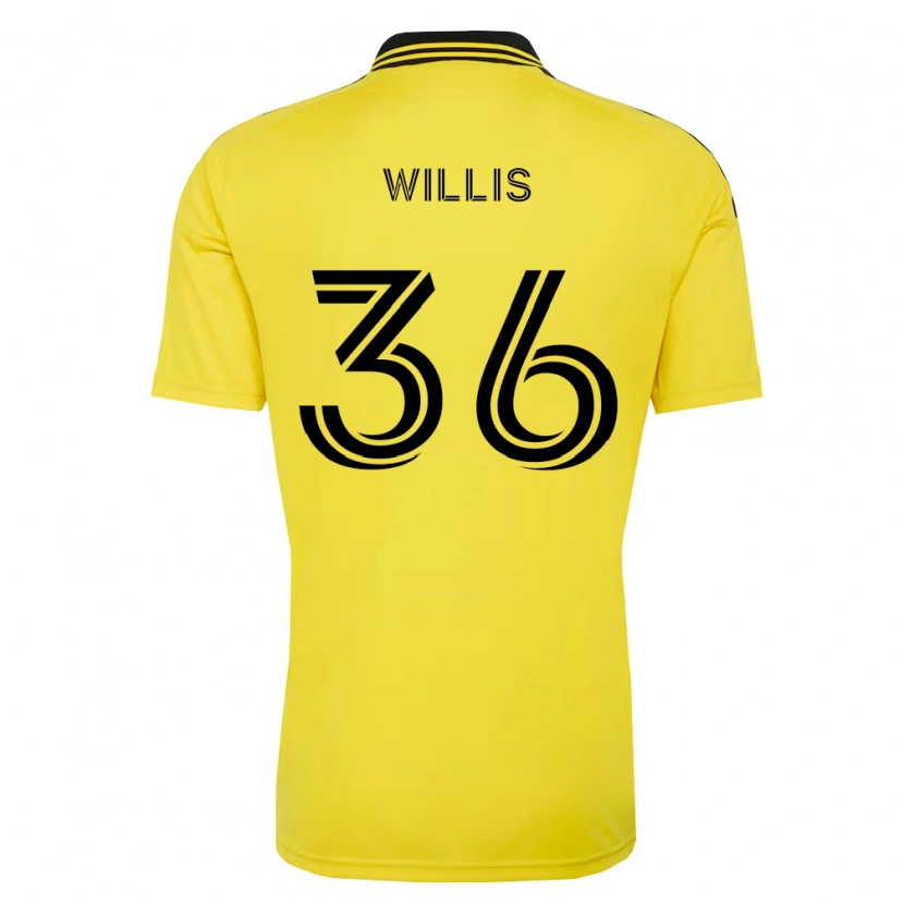 Danxen Herren Pharrell Willis #36 Gelb Schwarz Heimtrikot Trikot 2026/27 T-Shirt Schweiz