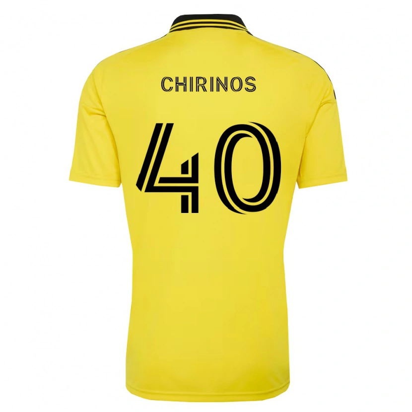 Danxen Herren Johann Chirinos #40 Gelb Schwarz Heimtrikot Trikot 2026/27 T-Shirt Schweiz