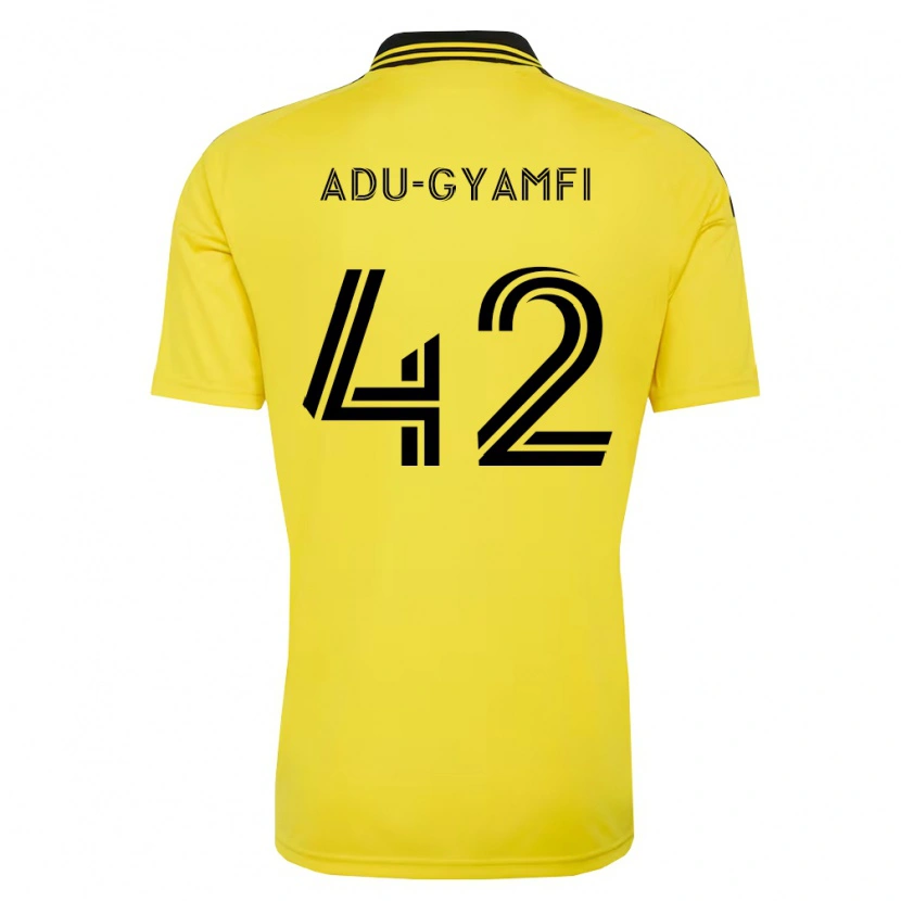 Danxen Herren Brent Adu-Gyamfi #42 Gelb Schwarz Heimtrikot Trikot 2026/27 T-Shirt Schweiz