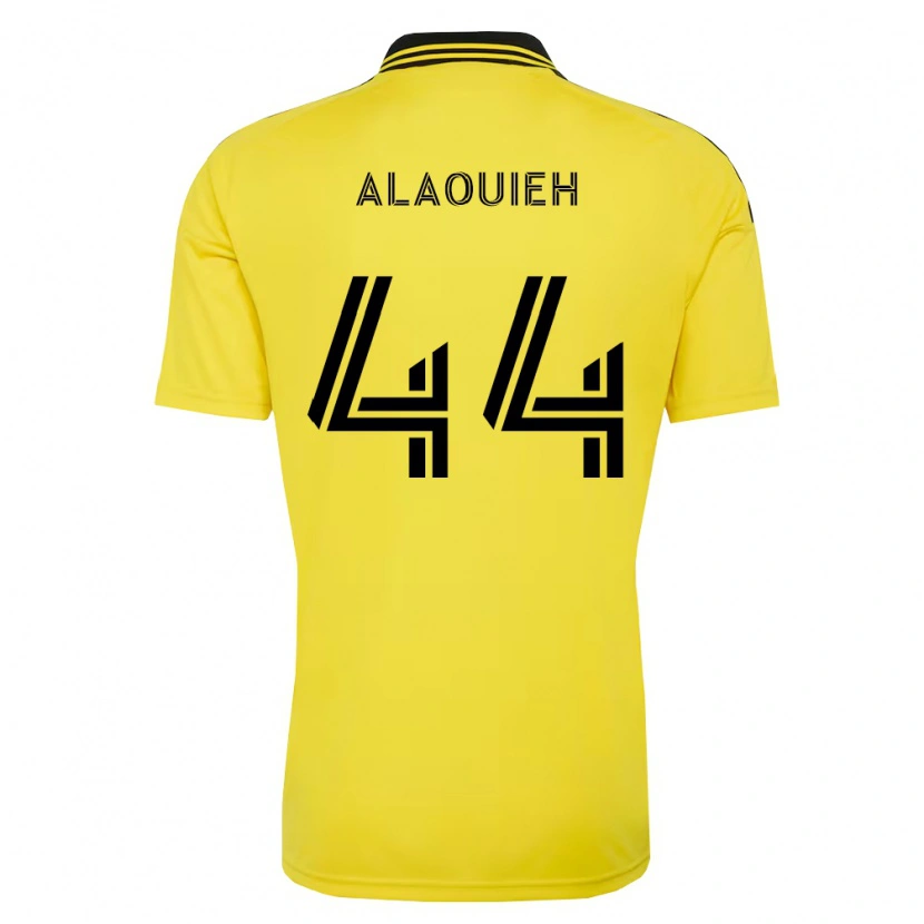 Danxen Herren Anthony Alaouieh #44 Gelb Schwarz Heimtrikot Trikot 2026/27 T-Shirt Schweiz