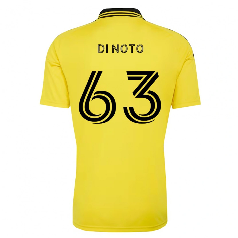 Danxen Herren Gianmarco Di Noto #63 Gelb Schwarz Heimtrikot Trikot 2026/27 T-Shirt Schweiz