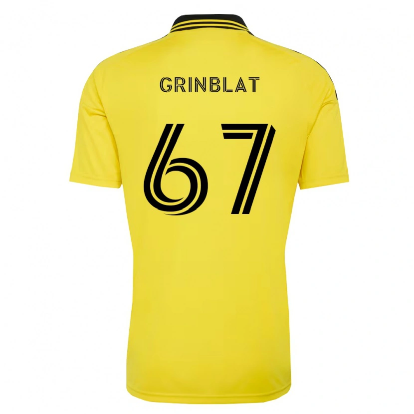 Danxen Herren Artem Grinblat #67 Gelb Schwarz Heimtrikot Trikot 2026/27 T-Shirt Schweiz