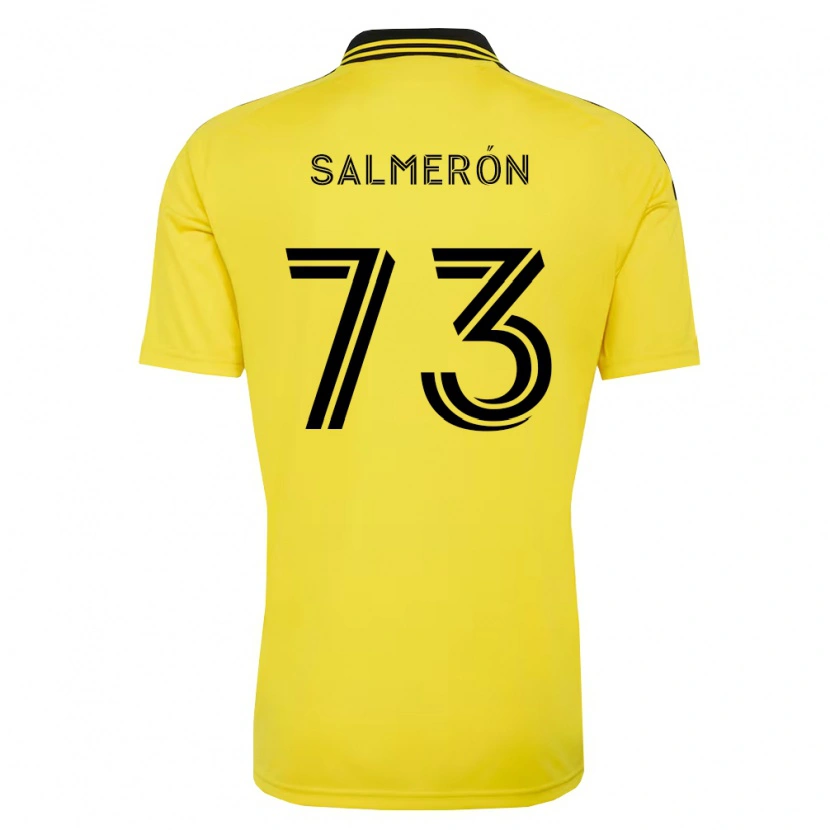 Danxen Herren Jorge Salmerón #73 Gelb Schwarz Heimtrikot Trikot 2026/27 T-Shirt Schweiz