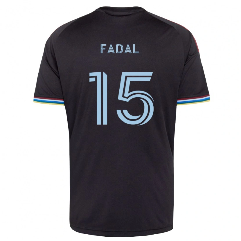 Danxen Herren Ali Fadal #15 Schwarz Himmelblau Heimtrikot Trikot 2026/27 T-Shirt Schweiz