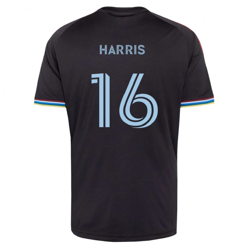 Danxen Herren Alex Harris #16 Schwarz Himmelblau Heimtrikot Trikot 2026/27 T-Shirt Schweiz