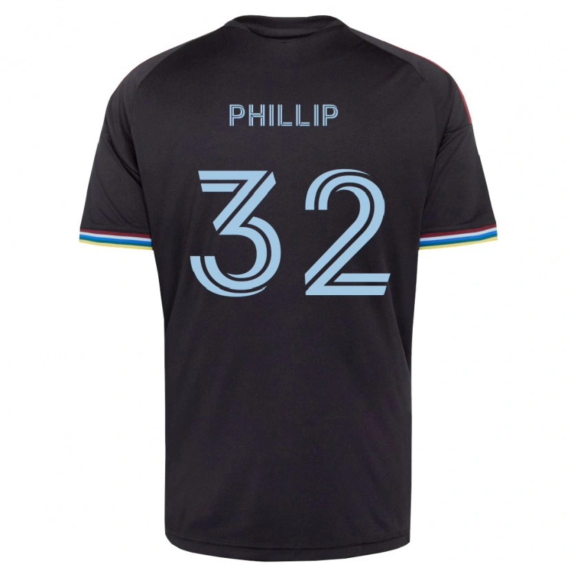 Danxen Herren Donavan Phillip #32 Schwarz Himmelblau Heimtrikot Trikot 2026/27 T-Shirt Schweiz