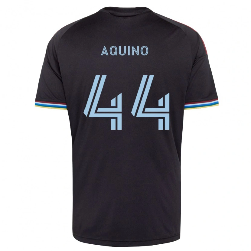 Danxen Herren Chris Aquino #44 Schwarz Himmelblau Heimtrikot Trikot 2026/27 T-Shirt Schweiz