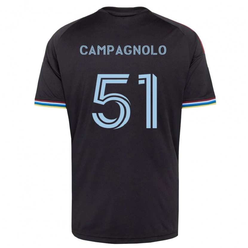 Danxen Herren Zackory Campagnolo #51 Schwarz Himmelblau Heimtrikot Trikot 2026/27 T-Shirt Schweiz
