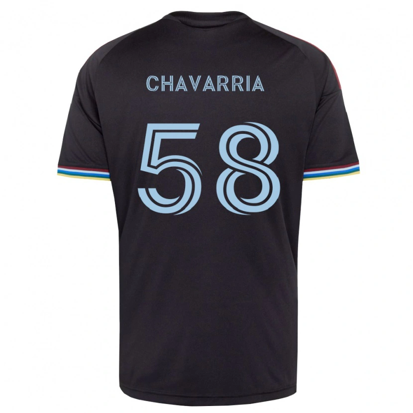 Danxen Herren Keith Chavarria #58 Schwarz Himmelblau Heimtrikot Trikot 2026/27 T-Shirt Schweiz