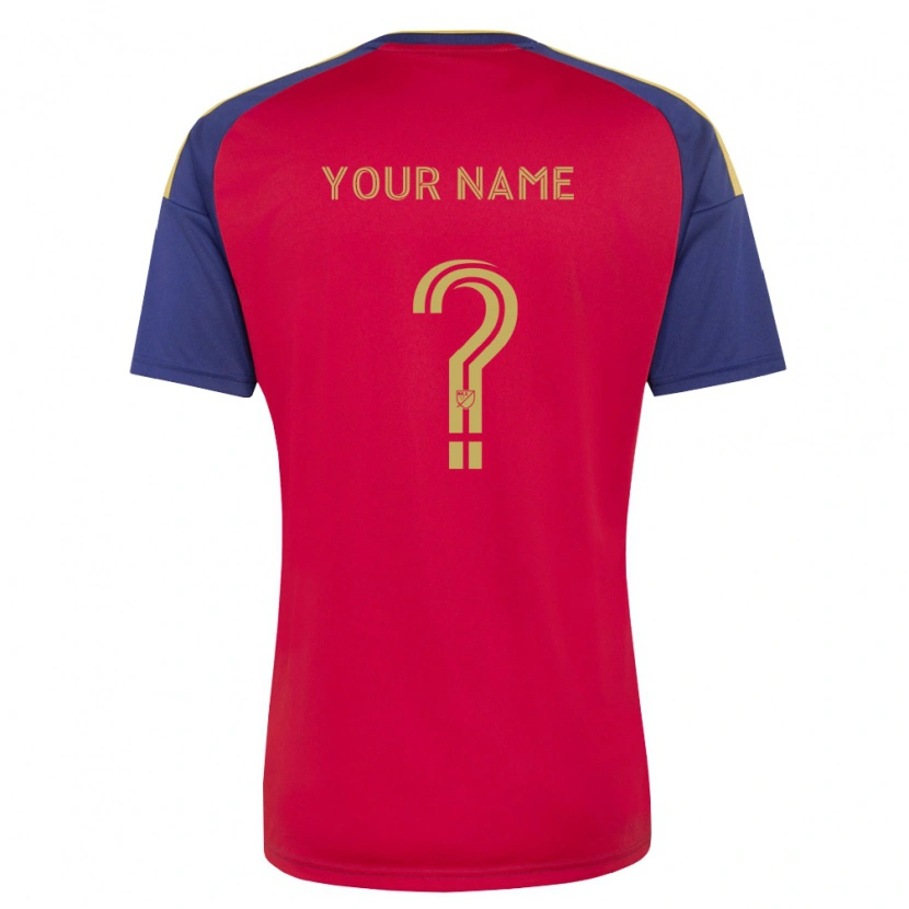 Danxen Herren Ihren Namen #0 Königsblau Braun Rot Heimtrikot Trikot 2026/27 T-Shirt Schweiz