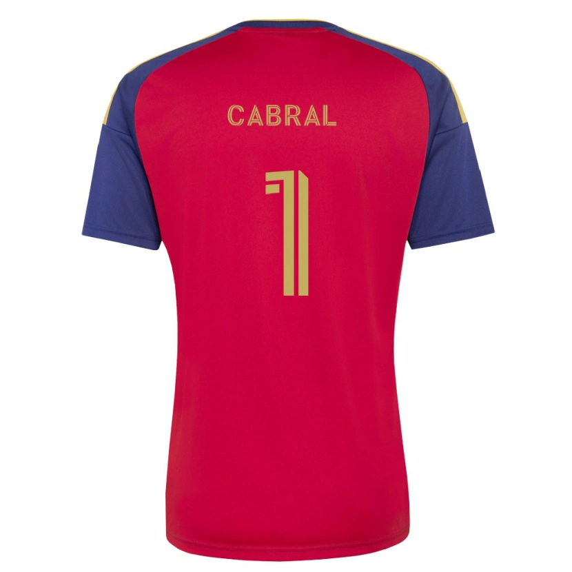 Danxen Herren Rafael Cabral #1 Königsblau Braun Rot Heimtrikot Trikot 2026/27 T-Shirt Schweiz
