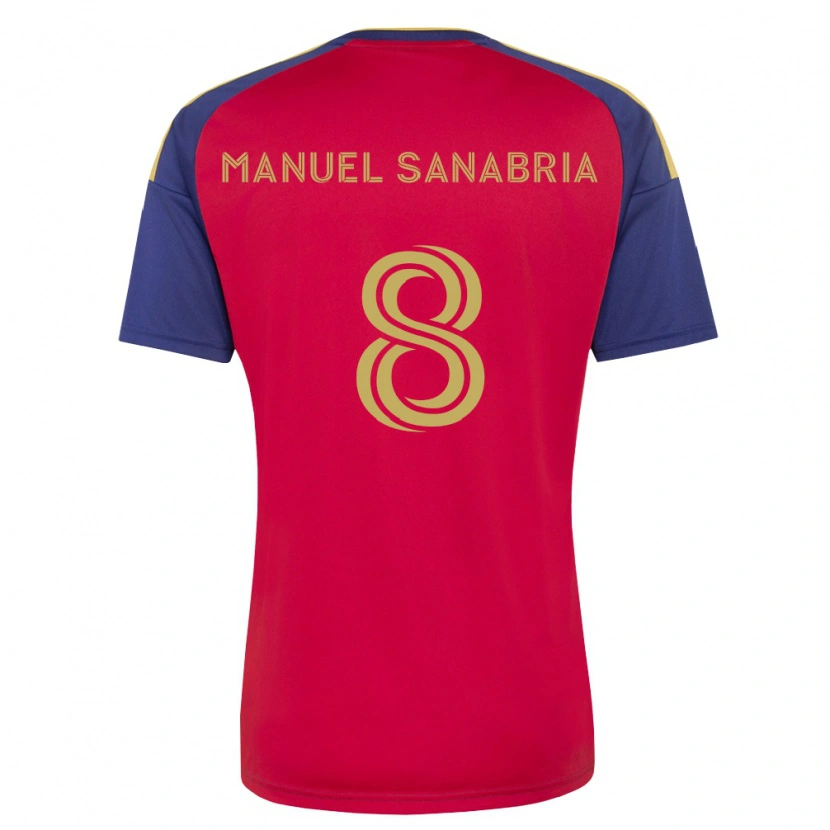 Danxen Herren Juan Manuel Sanabria #8 Königsblau Braun Rot Heimtrikot Trikot 2026/27 T-Shirt Schweiz