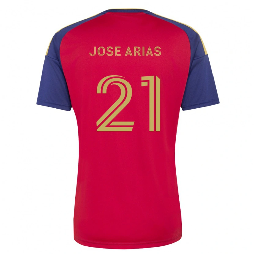 Danxen Herren Juan Jose Arias #21 Königsblau Braun Rot Heimtrikot Trikot 2026/27 T-Shirt Schweiz