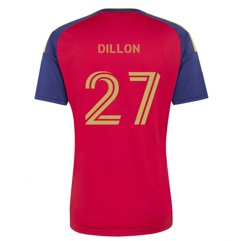 Danxen Herren Griffin Dillon #27 Königsblau Braun Rot Heimtrikot Trikot 2026/27 T-Shirt Schweiz