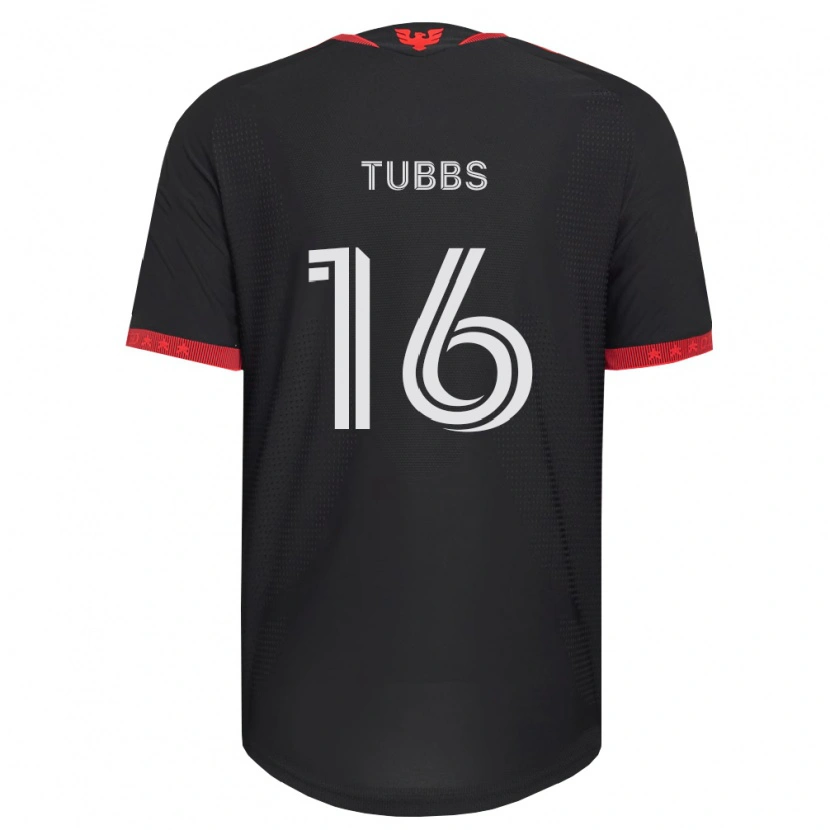 Danxen Herren Garrison Tubbs #16 Schwarz Weiß Rot Heimtrikot Trikot 2026/27 T-Shirt Schweiz