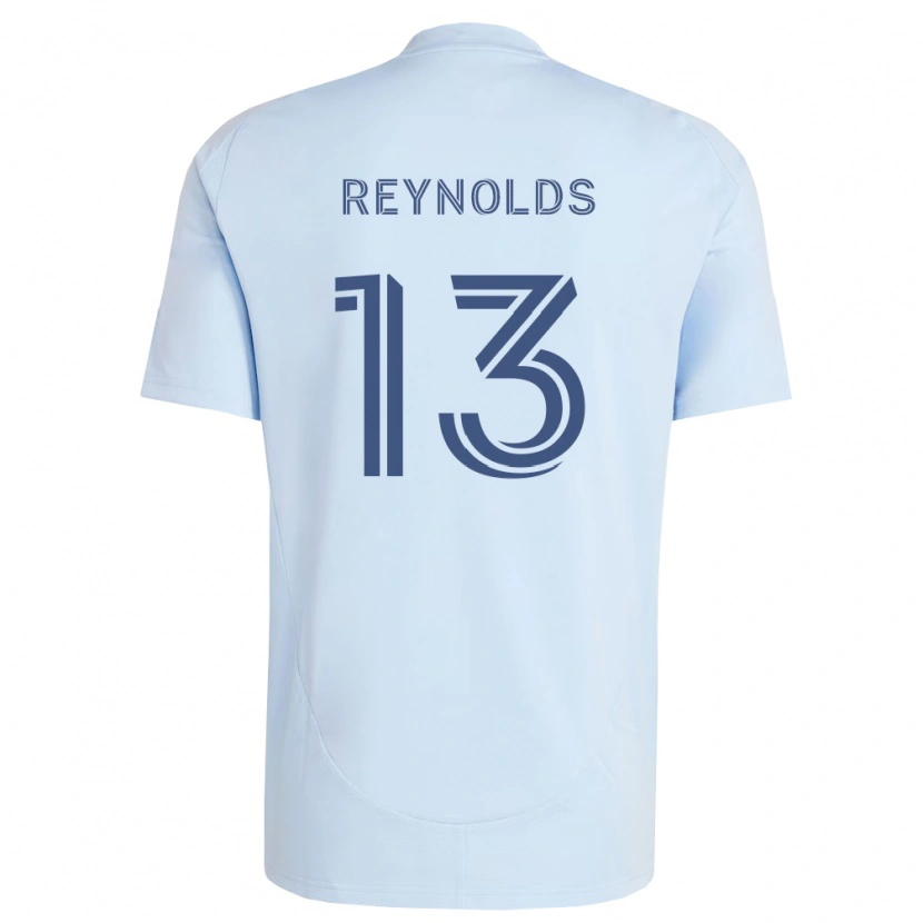 Danxen Herren Justin Reynolds #13 Hellblau Hellgrau Heimtrikot Trikot 2026/27 T-Shirt Schweiz