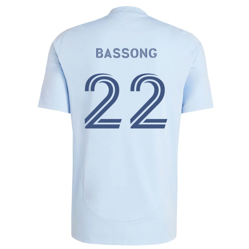 Danxen Herren Zorhan Bassong #22 Hellblau Hellgrau Heimtrikot Trikot 2026/27 T-Shirt Schweiz