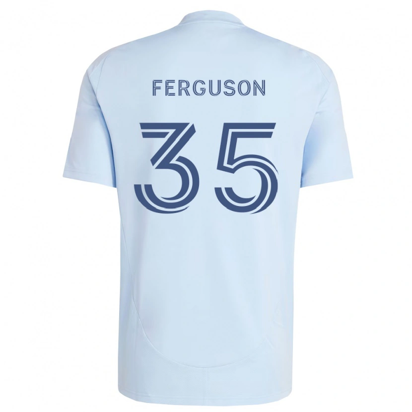 Danxen Herren Mitchell Ferguson #35 Hellblau Hellgrau Heimtrikot Trikot 2026/27 T-Shirt Schweiz