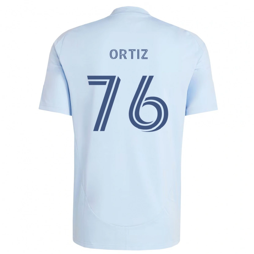 Danxen Herren Johann Ortiz #76 Hellblau Hellgrau Heimtrikot Trikot 2026/27 T-Shirt Schweiz