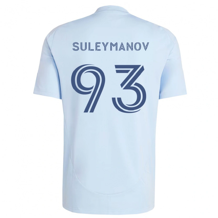 Danxen Herren Shapi Suleymanov #93 Hellblau Hellgrau Heimtrikot Trikot 2026/27 T-Shirt Schweiz