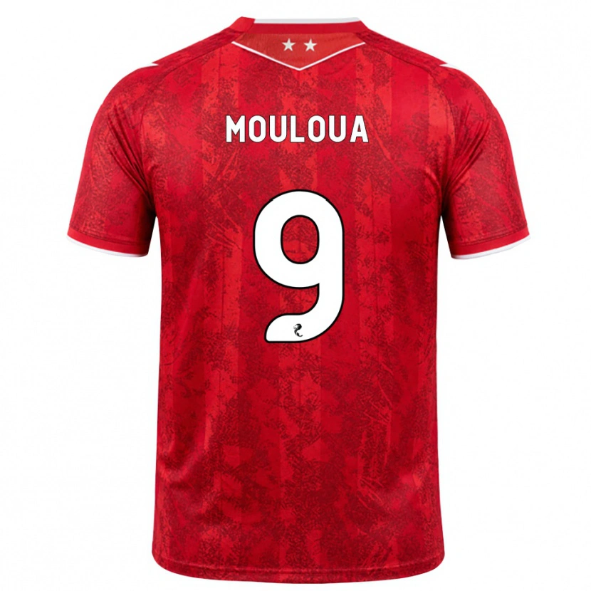 Danxen Herren Ayoub Mouloua #9 Rot Weiß Heimtrikot Trikot 2026/27 T-Shirt Schweiz
