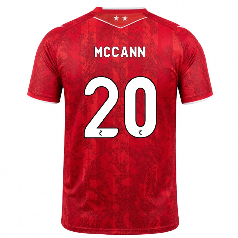 Danxen Herren Annalisa Mccann #20 Rot Weiß Heimtrikot Trikot 2026/27 T-Shirt Schweiz