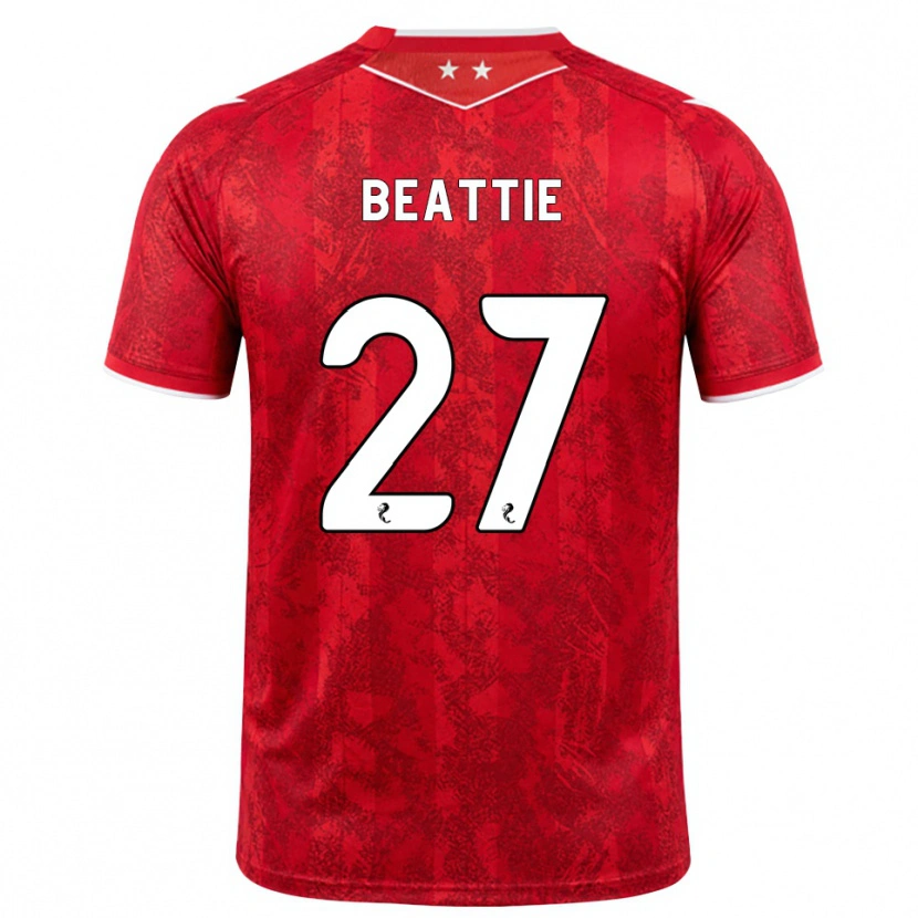 Danxen Herren Kerry Beattie #27 Rot Weiß Heimtrikot Trikot 2026/27 T-Shirt Schweiz