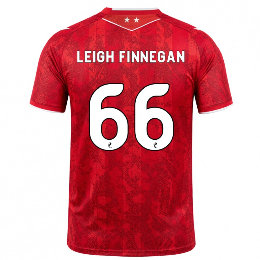 Danxen Herren Toni Leigh Finnegan #66 Rot Weiß Heimtrikot Trikot 2026/27 T-Shirt Schweiz