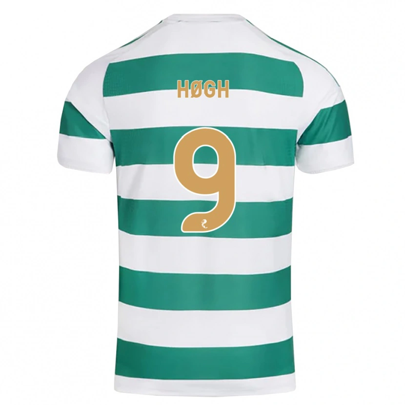 Danxen Herren Kasper Høgh #9 Darkcyan Weiß Heimtrikot Trikot 2026/27 T-Shirt Schweiz