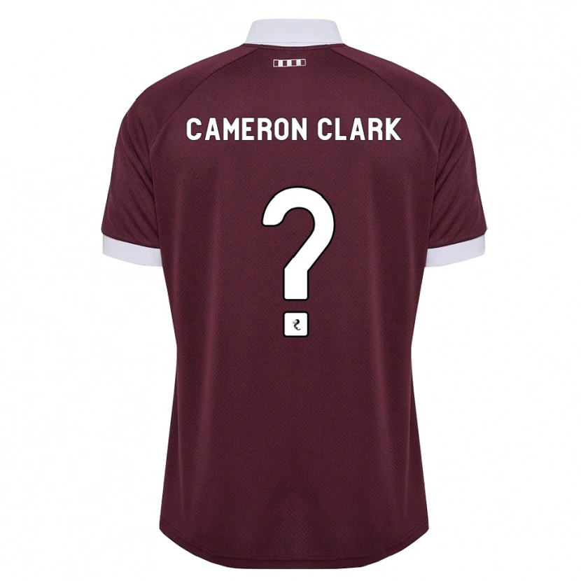 Danxen Herren Cameron Clark #0 Burgunder Weiß Heimtrikot Trikot 2026/27 T-Shirt Schweiz
