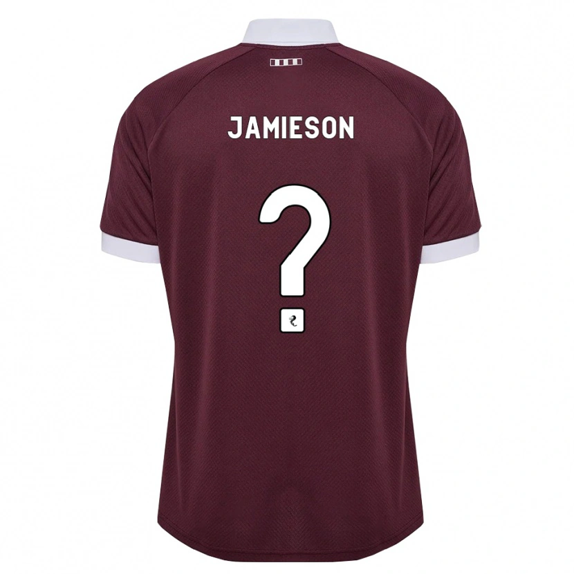 Danxen Herren Finlay Jamieson #0 Burgunder Weiß Heimtrikot Trikot 2026/27 T-Shirt Schweiz