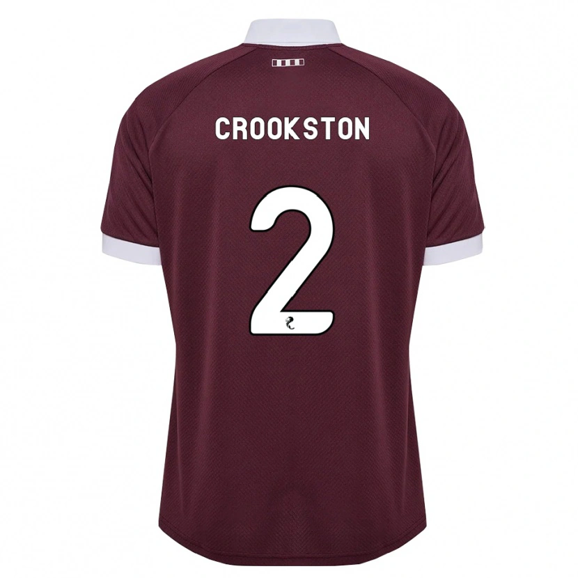 Danxen Herren Gregor Crookston #2 Burgunder Weiß Heimtrikot Trikot 2026/27 T-Shirt Schweiz