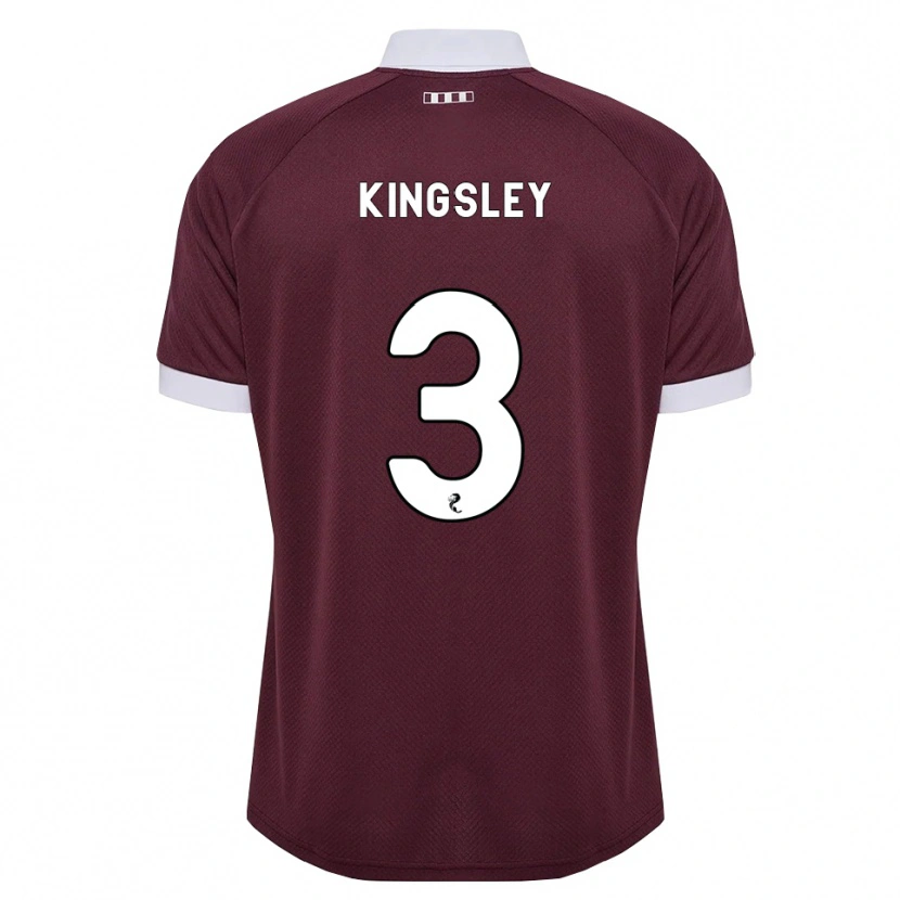 Danxen Herren Stephen Kingsley #3 Burgunder Weiß Heimtrikot Trikot 2026/27 T-Shirt Schweiz