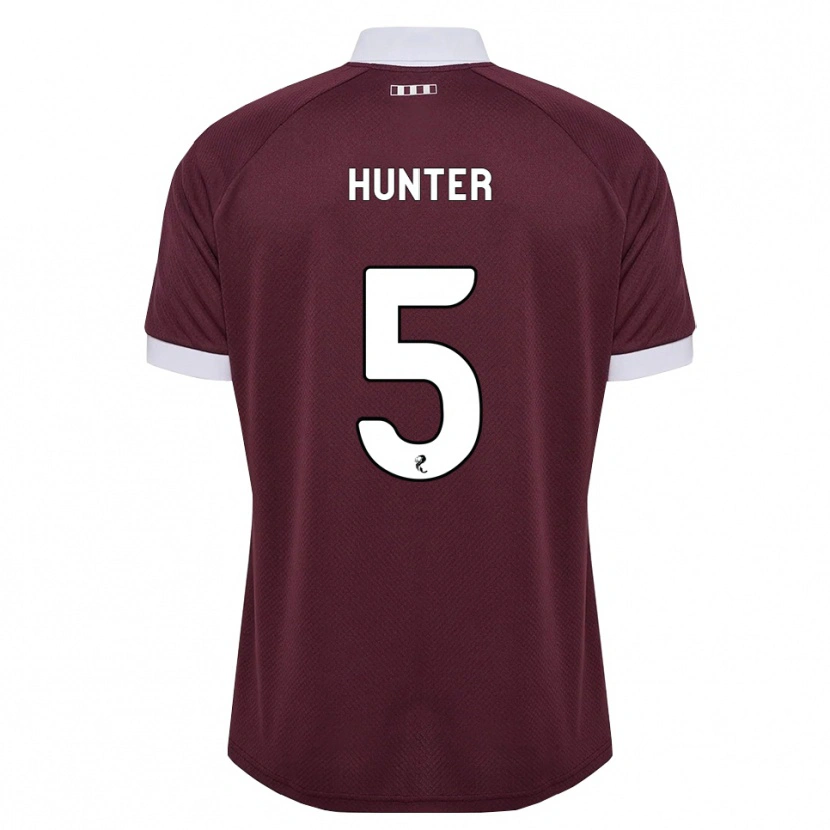Danxen Herren Georgia Hunter #5 Burgunder Weiß Heimtrikot Trikot 2026/27 T-Shirt Schweiz