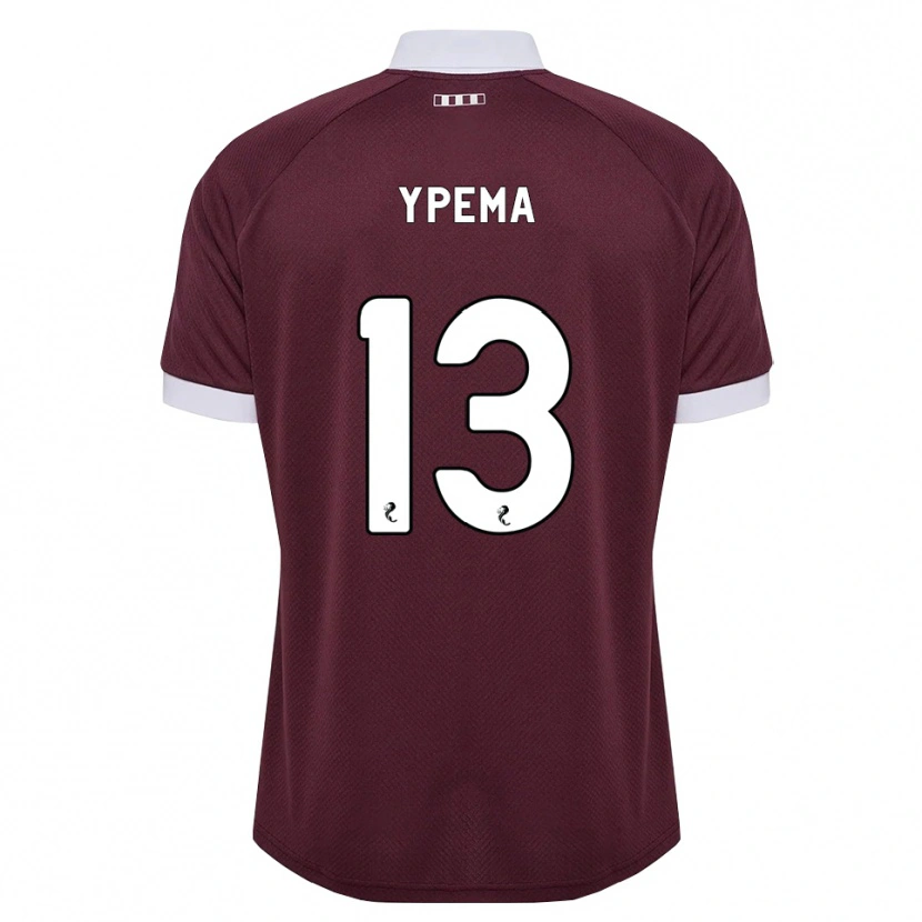 Danxen Herren Danique Ypema #13 Burgunder Weiß Heimtrikot Trikot 2026/27 T-Shirt Schweiz