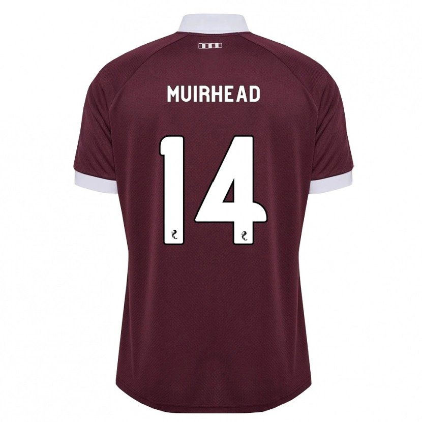 Danxen Herren Owen Muirhead #14 Burgunder Weiß Heimtrikot Trikot 2026/27 T-Shirt Schweiz