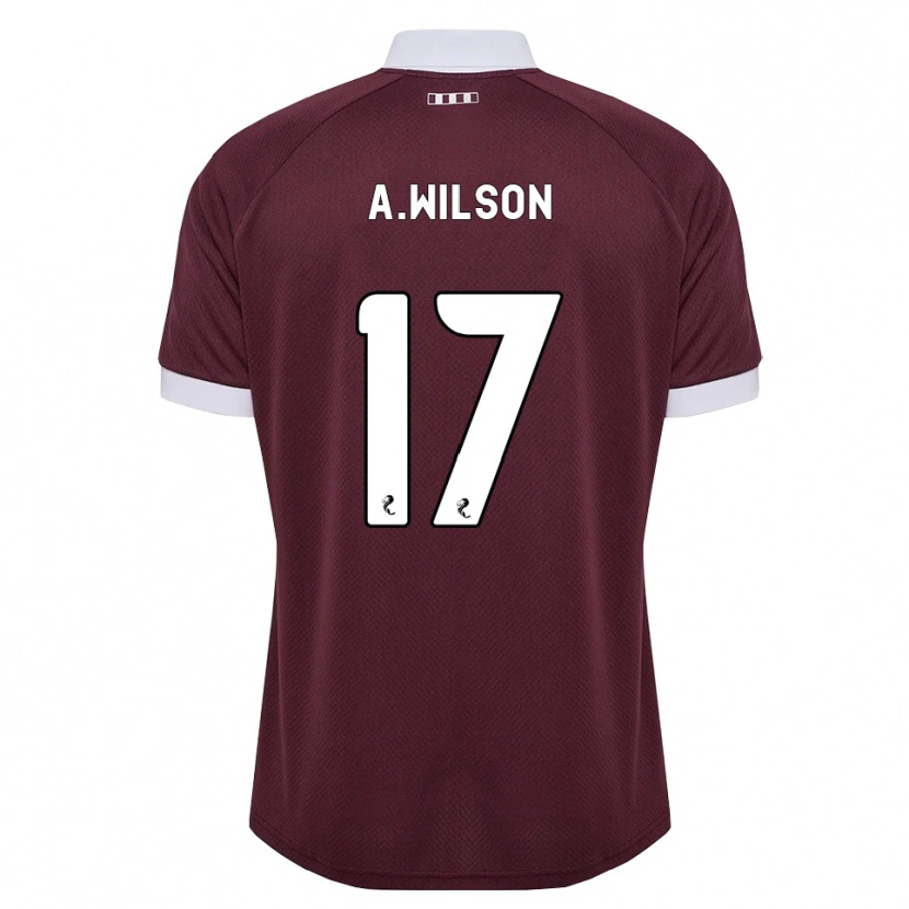 Danxen Herren Alfie Wilson #17 Burgunder Weiß Heimtrikot Trikot 2026/27 T-Shirt Schweiz