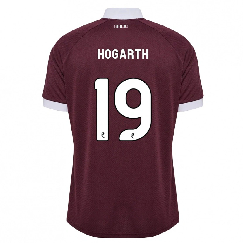 Danxen Herren Taylor Hogarth #19 Burgunder Weiß Heimtrikot Trikot 2026/27 T-Shirt Schweiz