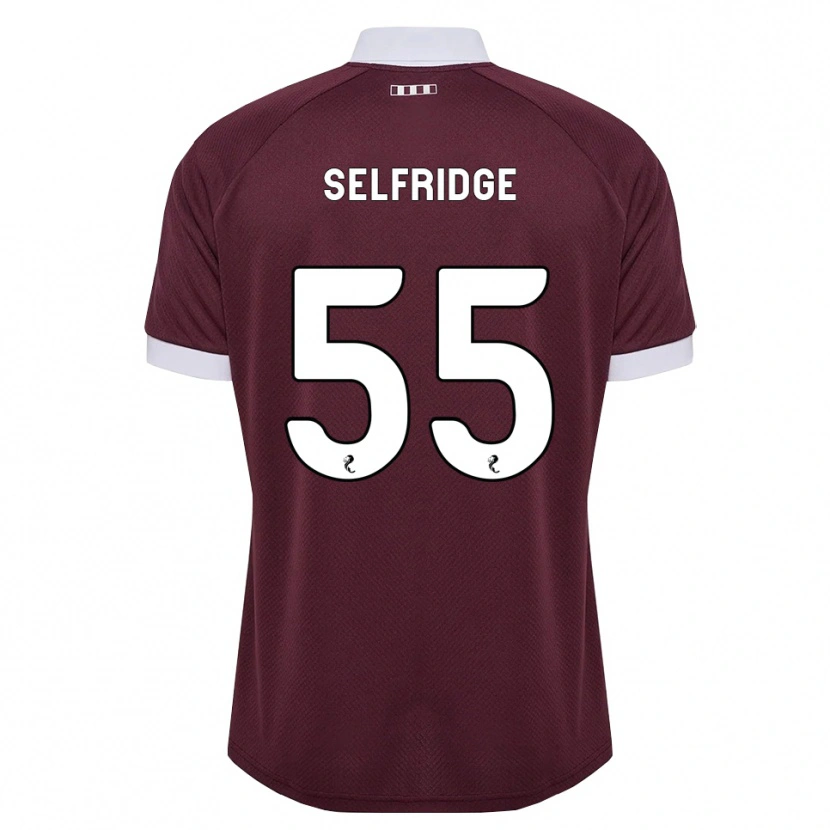 Danxen Herren Louis Selfridge #55 Burgunder Weiß Heimtrikot Trikot 2026/27 T-Shirt Schweiz