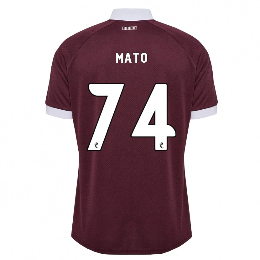 Danxen Herren Rogers Mato #74 Burgunder Weiß Heimtrikot Trikot 2026/27 T-Shirt Schweiz