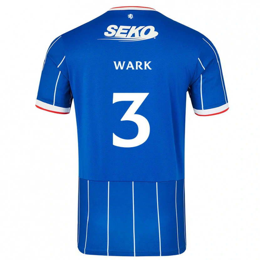 Danxen Herren Lyle Wark #3 Rot Blau Weiß Heimtrikot Trikot 2026/27 T-Shirt Schweiz
