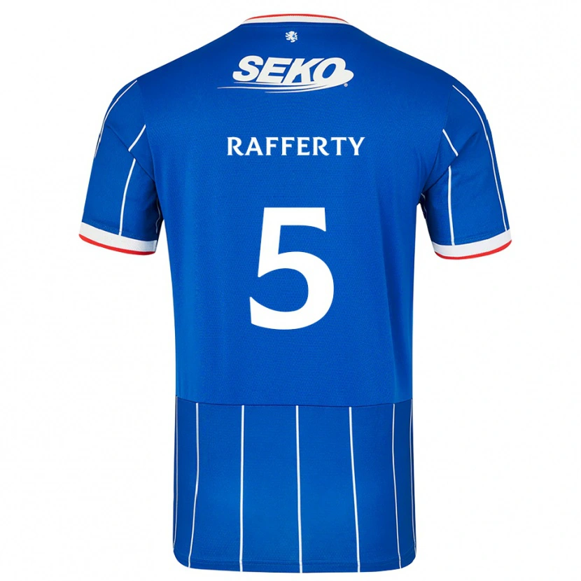 Danxen Herren Laura Rafferty #5 Rot Blau Weiß Heimtrikot Trikot 2026/27 T-Shirt Schweiz
