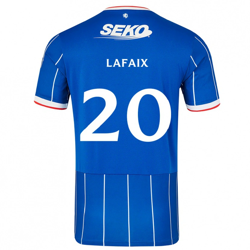 Danxen Herren Camille Lafaix #20 Rot Blau Weiß Heimtrikot Trikot 2026/27 T-Shirt Schweiz