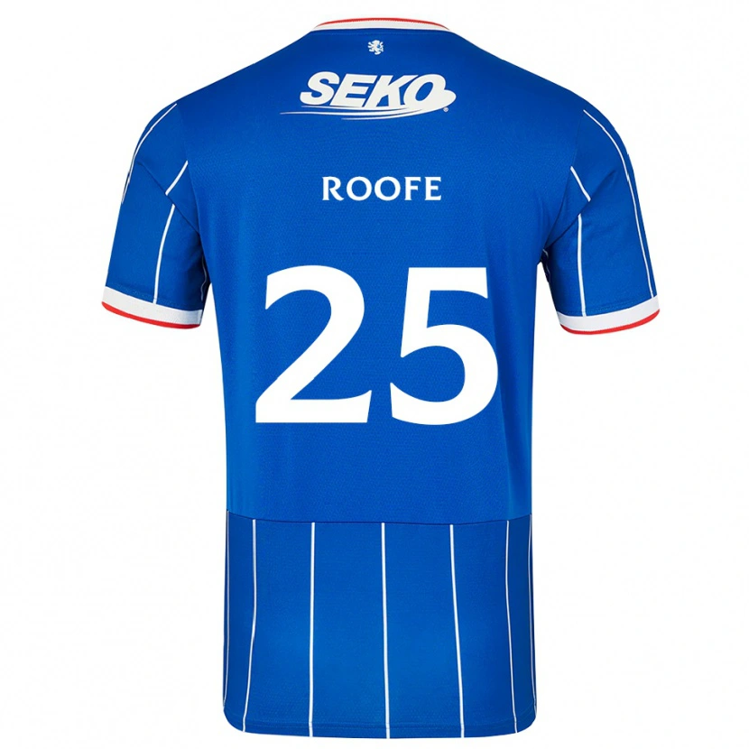 Danxen Herren Kemar Roofe #25 Rot Blau Weiß Heimtrikot Trikot 2026/27 T-Shirt Schweiz