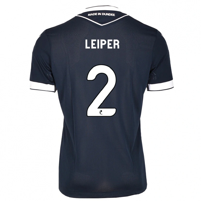 Danxen Herren Ashton Leiper #2 Mitternachtsblau Weiß Heimtrikot Trikot 2026/27 T-Shirt Schweiz