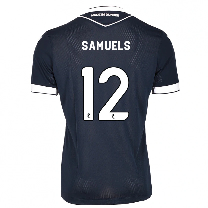 Danxen Herren Imari Samuels #12 Mitternachtsblau Weiß Heimtrikot Trikot 2026/27 T-Shirt Schweiz