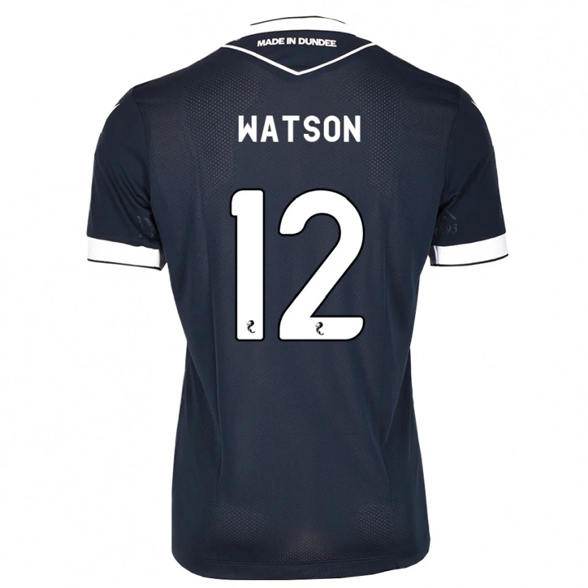 Danxen Herren Johnny Watson #12 Mitternachtsblau Weiß Heimtrikot Trikot 2026/27 T-Shirt Schweiz